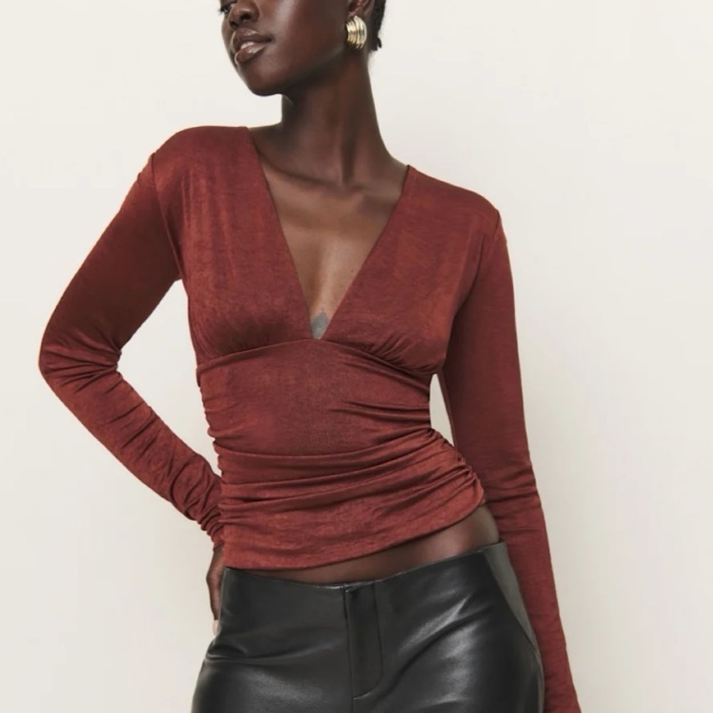 Reformation Ines Knit Top Size XS